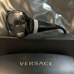 VERSACE Model 4103 GB1/11 Square Wrap-Around Sunglasses